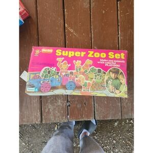 Vintage 1973 Kenner General Mills‎ Play-Doh Super Zoo Set Complete Original Box